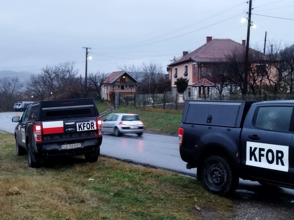 Barikade u mestu Rudar