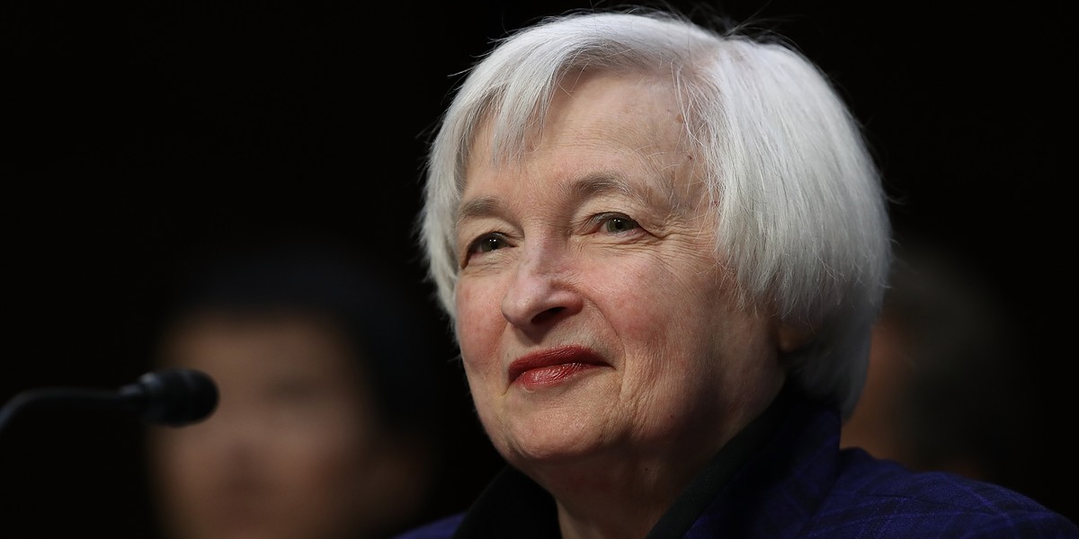 Szefowa rezerwy federalnej - Janet Yellen