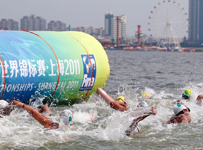 Dystans 10km kobiet na otwartym akwenie