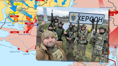 Ukraińcy biorą Chersoń, ale Rosjanie mogli skończyć gorzej. "Daliśmy się wszyscy oszukać"