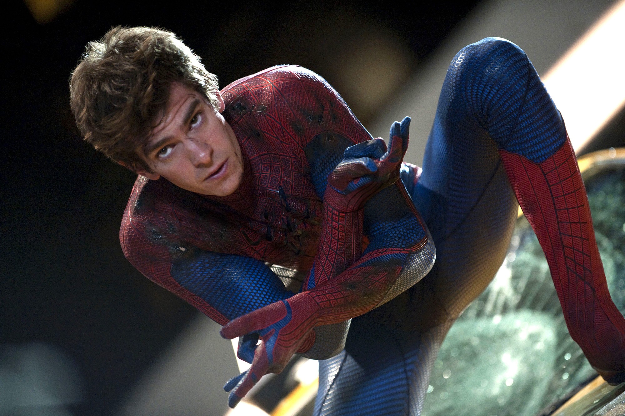 Andrew Garfield ako Peter Parker