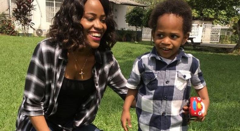 Anita Solomon celebrates son, Micah as he turns two