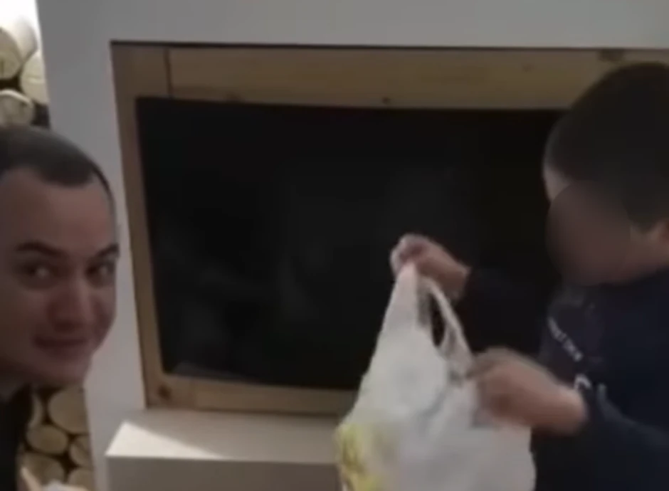 Mirče Radulović sa sinom