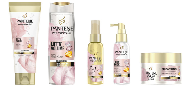 Pantene Pro-V Miracles Purelift Rose Water ALL