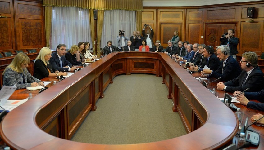 Vučić danas sa Mekalisterom i članovama Bundestaga