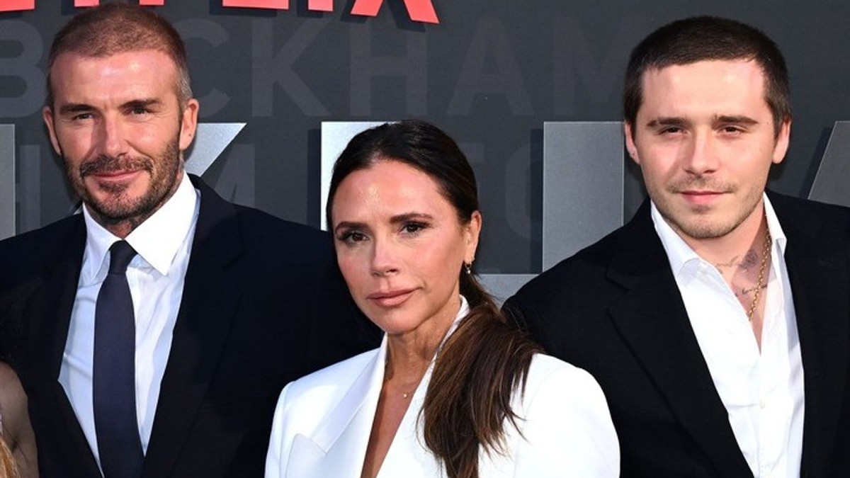 Dejvid, Viktorija i Bruklin Bekam