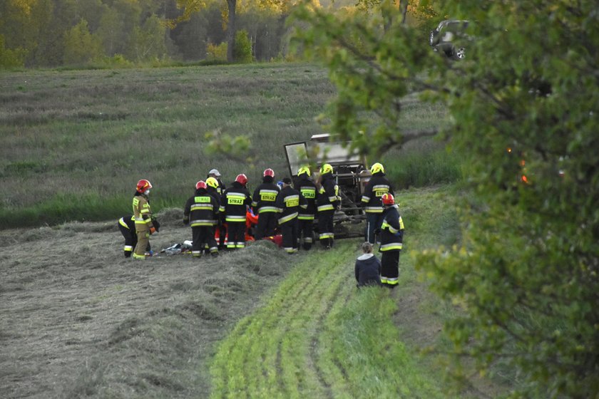 Koszmarny wypadek w Łyśniewie Sierakowickim