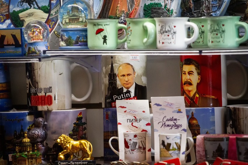 Vladimir Putin i Josif Staljin