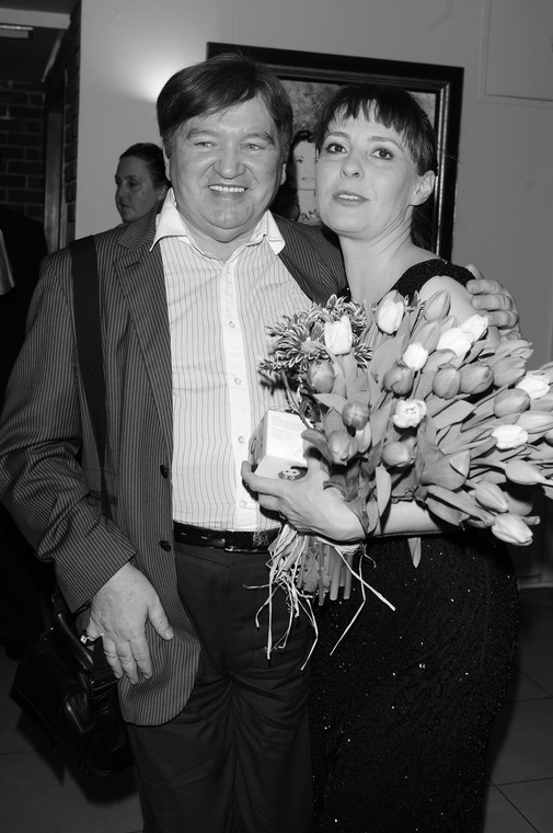 Bohdan Gadomski i Justyna Sieńczyłło w 2012 r. 