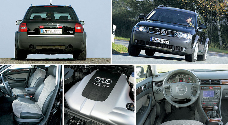 Osobowe 4x4/klasa wyższa: Audi Allroad (1999-2005), od 12 000 zł