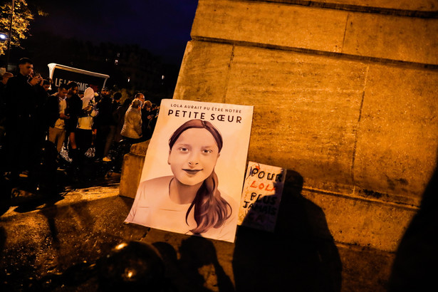 Demonstracja we Francji pamięci 12-letniej dziewczynki