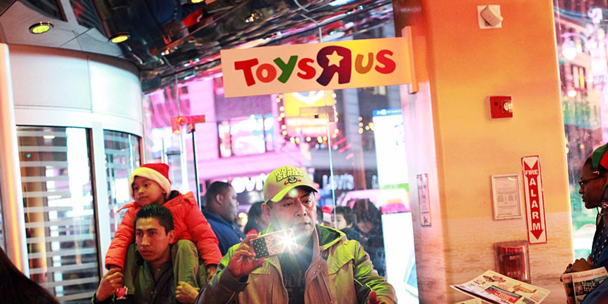 Toys R Us is staying open for 30 straight hours of Black Friday sales after filing for bankruptcy