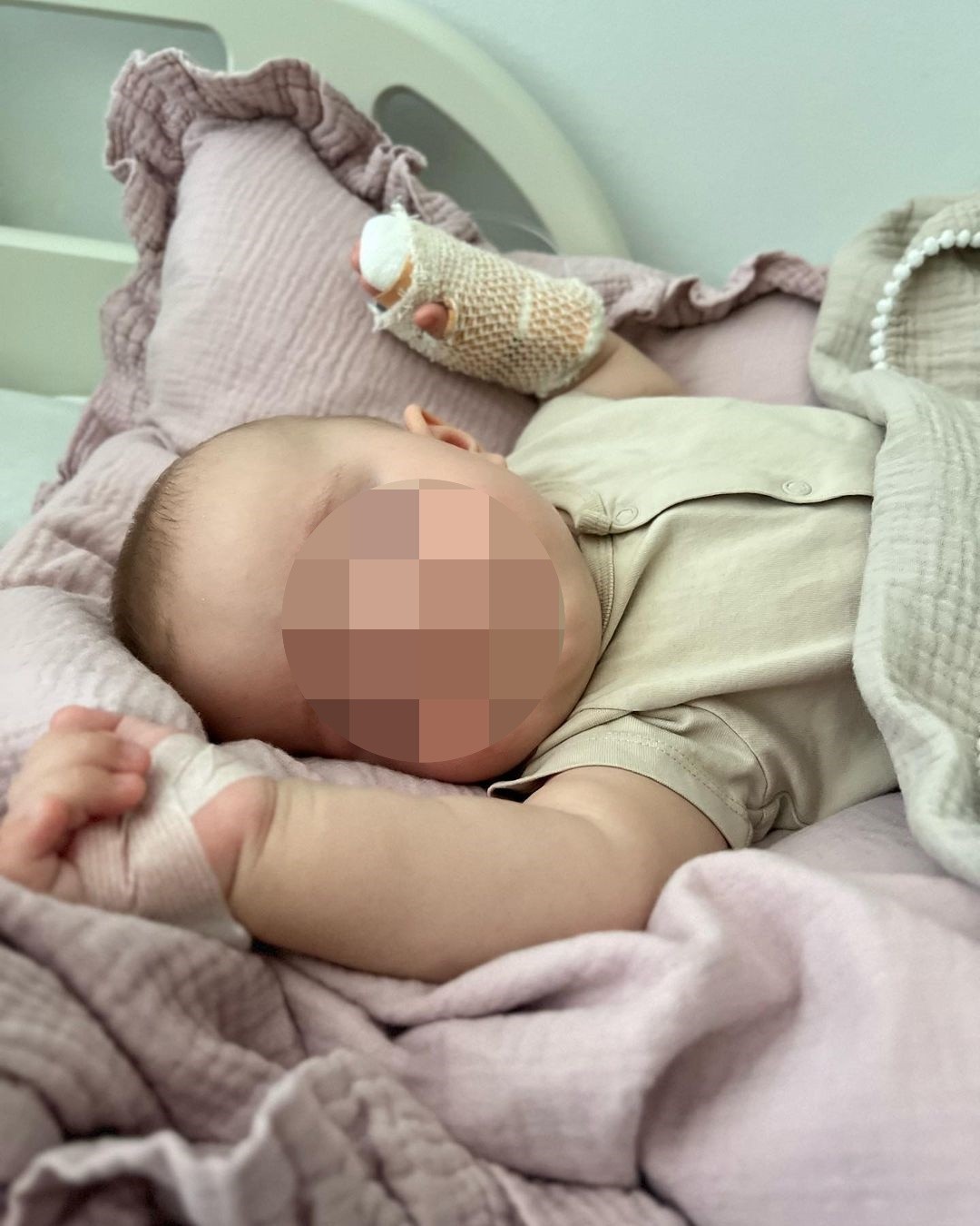 Aničku museli hospitalizovať v nemocnici.