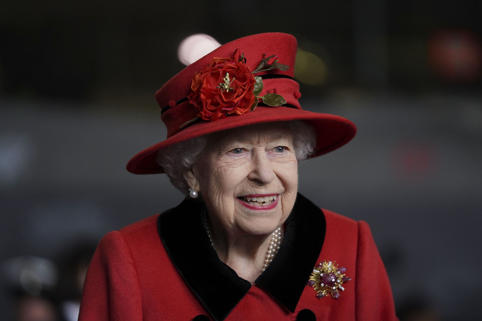 Królowa Elżbieta II wieku 95 lat