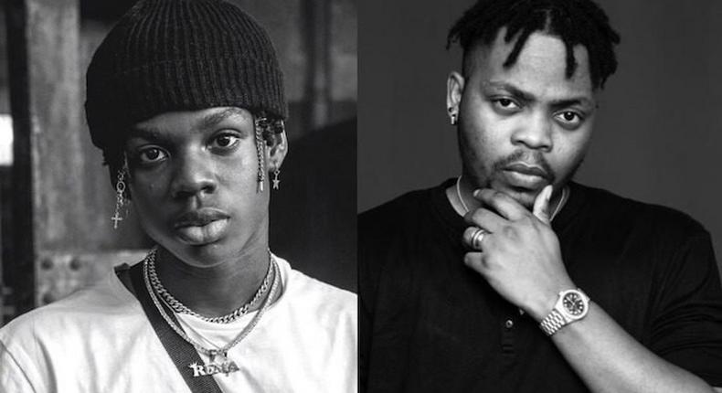 A few days ago, Nigerians went mad and compared Rema to Olamide. (Twitter/Lucky)