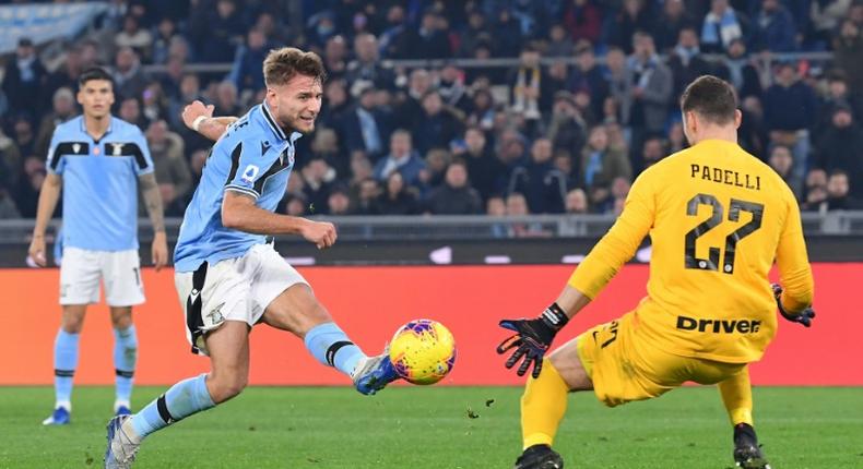 Lazio, powered by Serie A top scorer Ciro Immobile, are on a 20-match unbeaten run