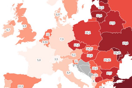 Inflacja kroczy od wschodu. Polska wśród negatywnych liderów Europy