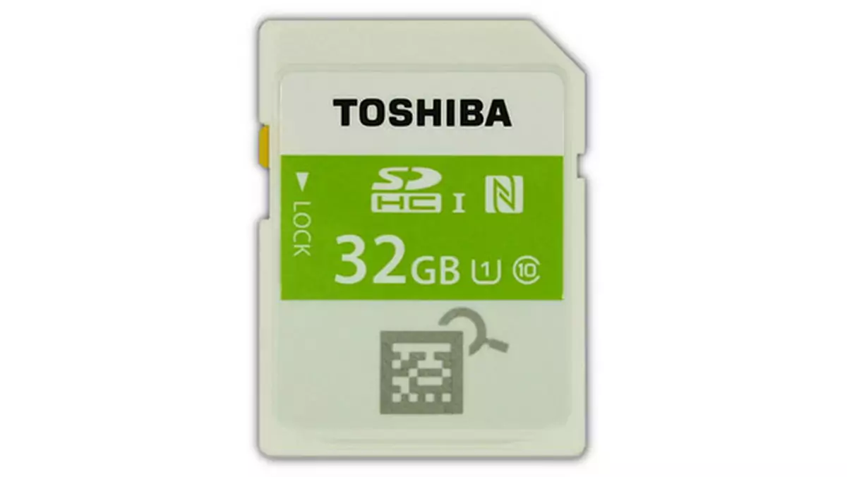 Toshiba: karty pamięci z technologią NFC (IFA 2015)