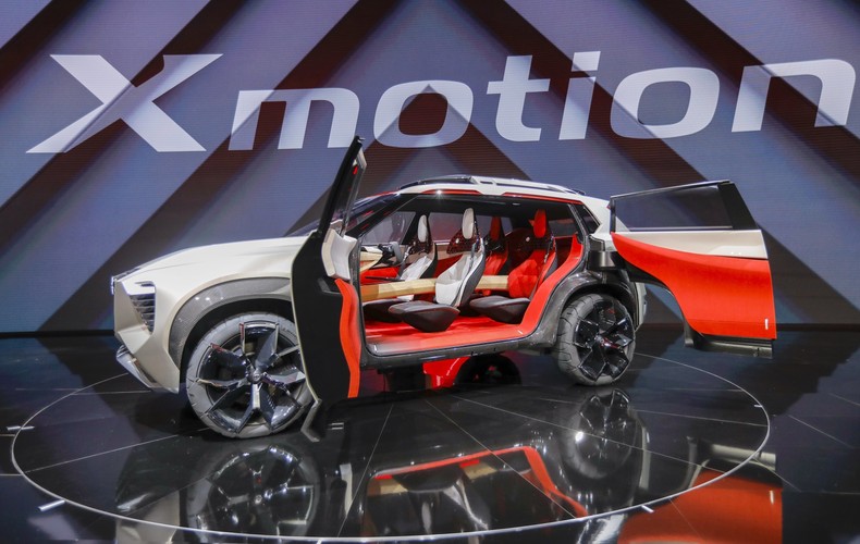 Nissan X motion concept crossover SUV
