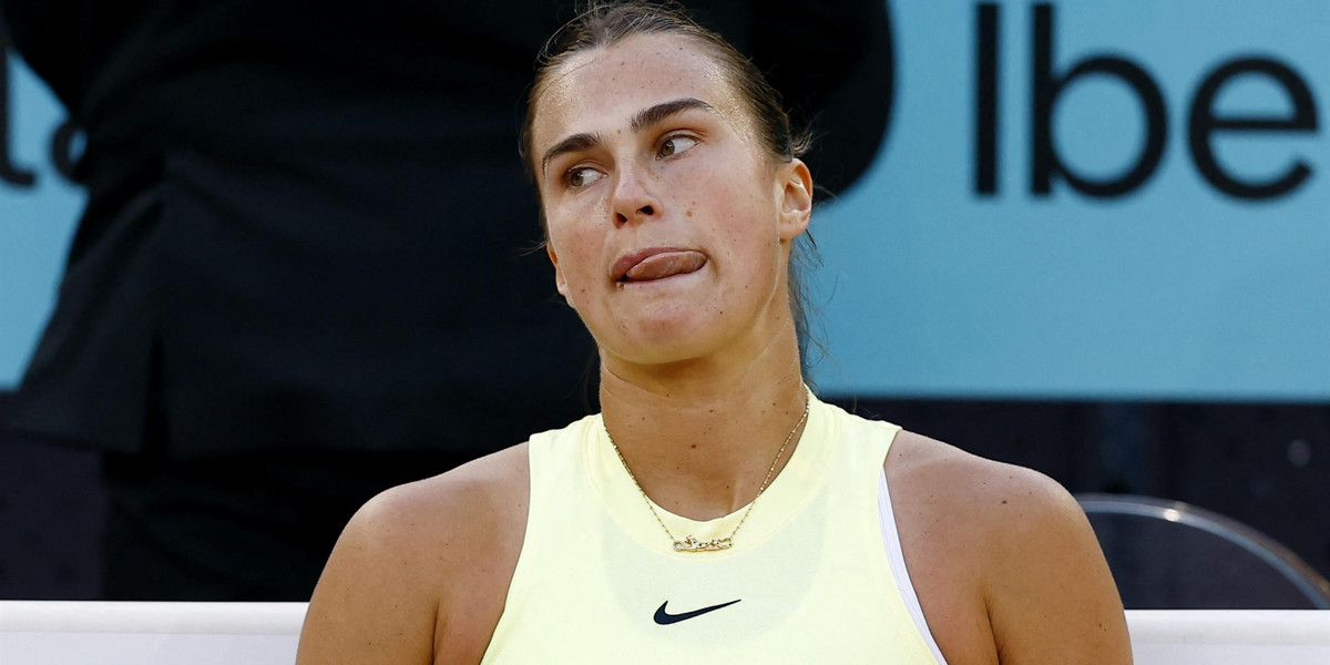 Aryna Sabalenka mocno przeżyła porażkę w finale Mutua Madrid Open. 