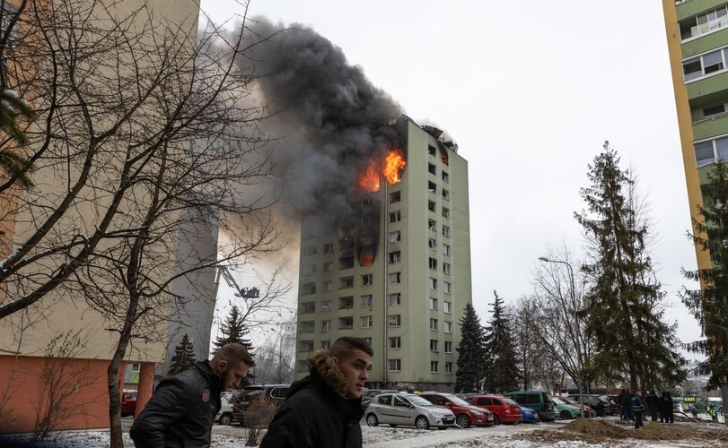 Wybuch gazu na Słowacji