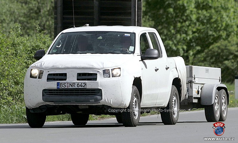 Zdjęcia szpiegowskie: Pick-up Volkswagen Robust w przygotowaniu