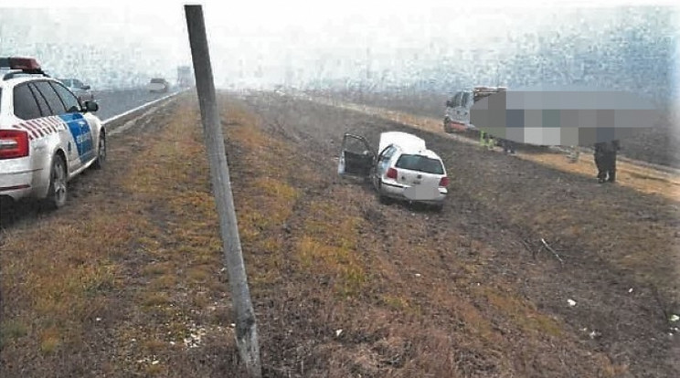 Baleset történt a 710-es úton - Ön is segíthet! /Fotó: Police