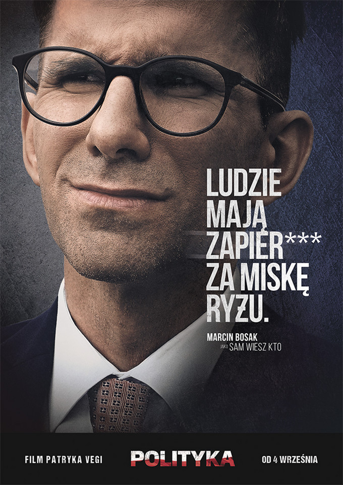 "Polityka" - plakat: Bankster