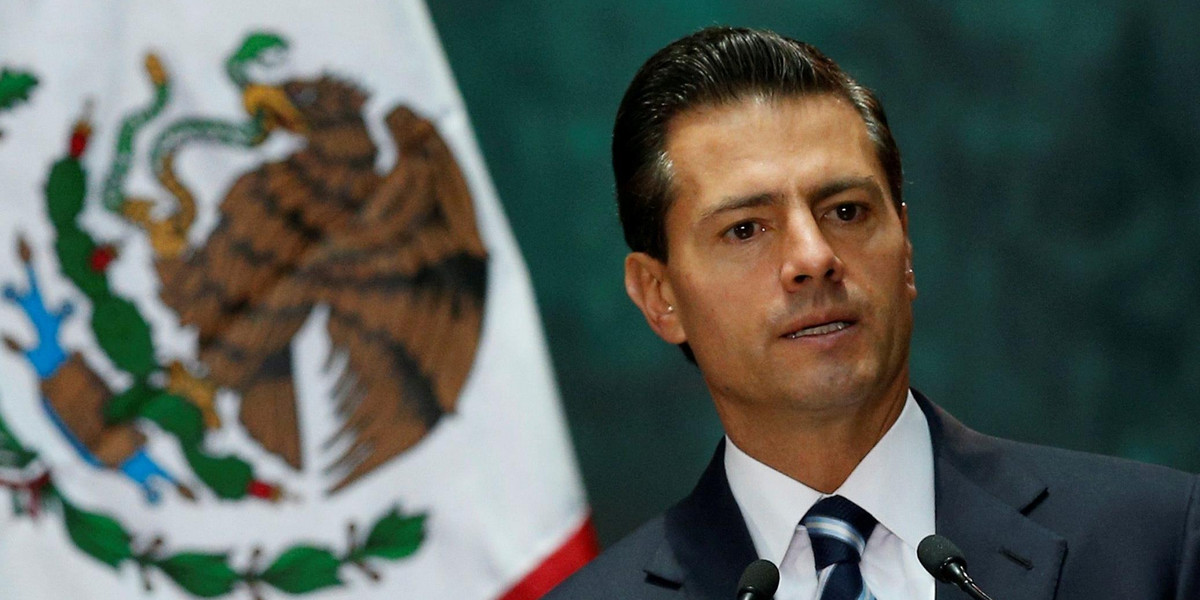 Prezydent Meksyku Enrique Pena Nieto oszukiwał podczas studiów
