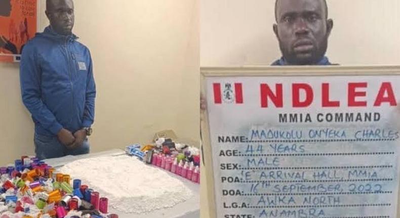 Man arrested with cocaine in Lagos