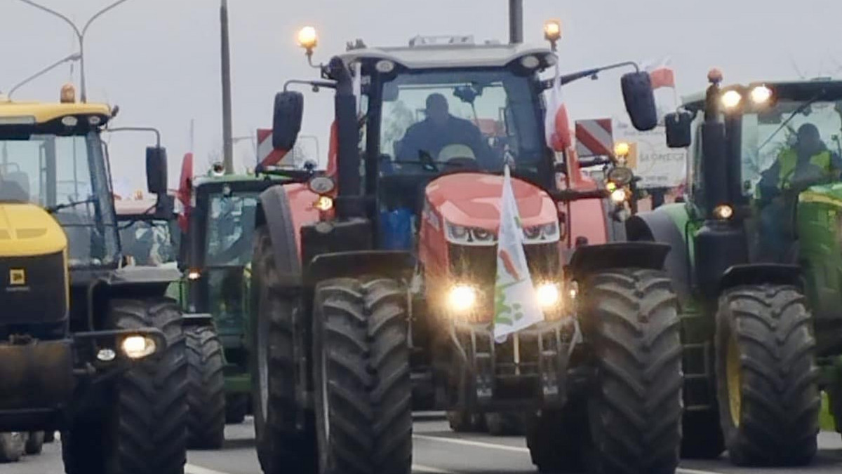 Protest rolników. Zablokowane drogi dojazdowe do Warszawy