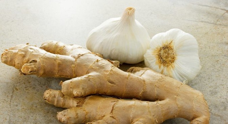 Ginger and garlic