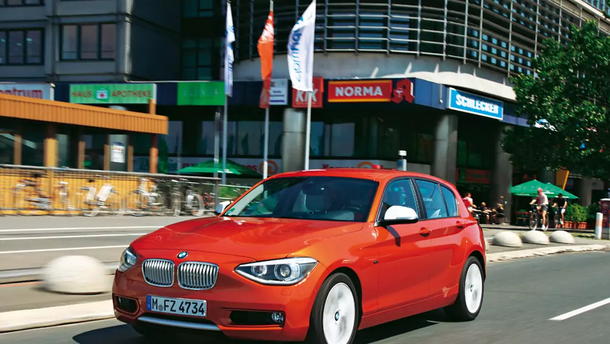 BMW 120d: BMW pełną gębą