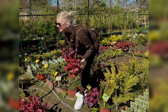 BIVŠA ŽENA JOVANA MEMEDOVIĆA U RASADNIKU O seoskoj kući nadomak Beograda sama brine, a sada podelila slike iz plastenika: "Satima mogu ovde da ostanem"