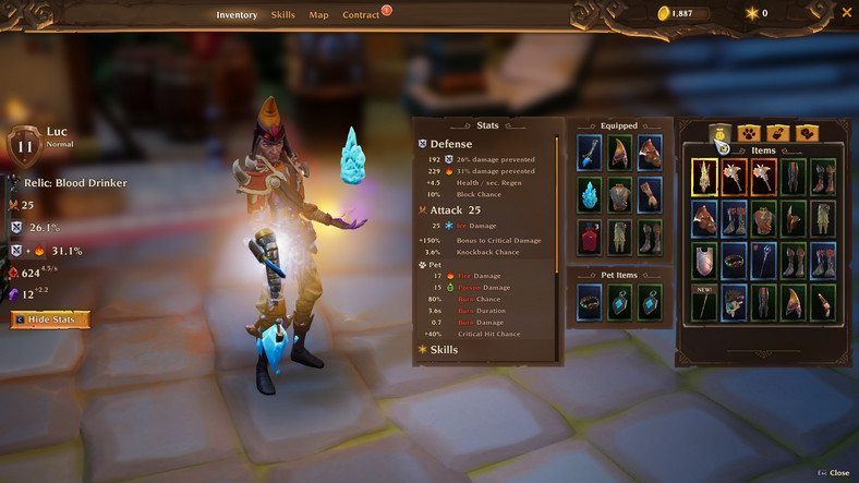 Torchlight III - screenshot z wersji na PC