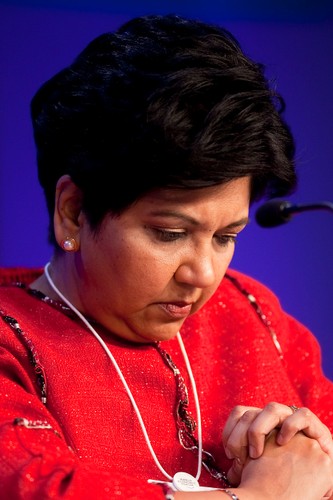 Indra Nooyi, prezes i CEO w PepsiCo Inc., Davos, 27. stycznia 2011 r.
