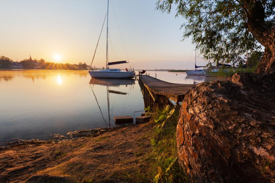 Jezioro Powidzkie należy do najczystszych na Pojezierzu Gnieźnieńskim