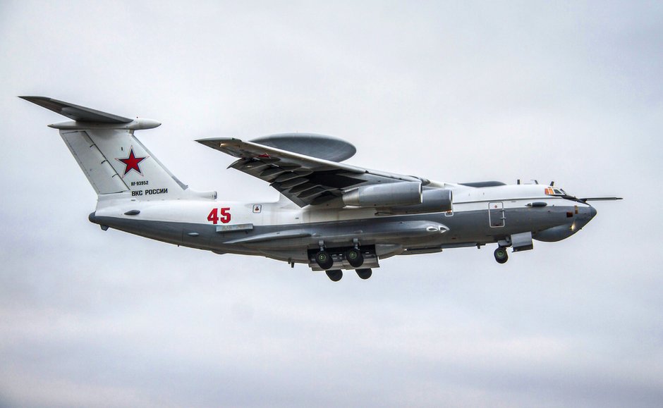 SAmolot A-50U Titan-U jest obecnie podstawową platformamą powietrznego dozoru radiolokacyjnego w Siłach Powietrzno-Kosmicznych Federacji Rosyjskiej.