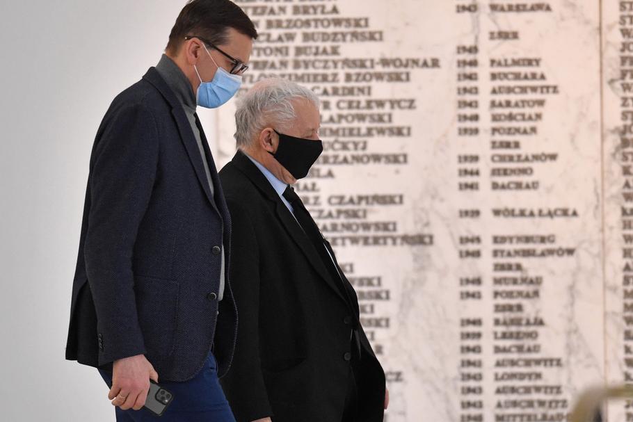 Morawiecki i Kaczyński jadą do Kijowa. „Naszym obowiązkiem jest być tam, gdzie wykuwa się historia”