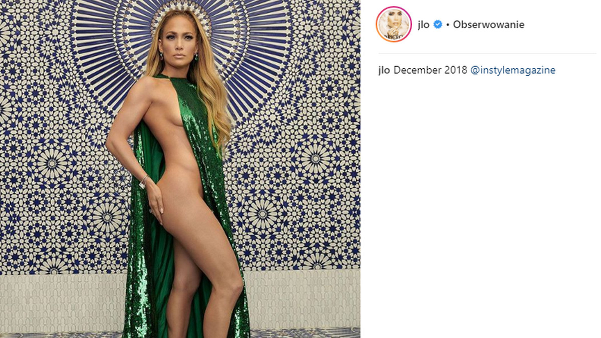 Jennifer Lopez nie należy do kobiet, które przesadnie eksponują swoje ciało w środkach masowego przekazu. Tym razem wystąpiła jednak w sesji niemalże nago.