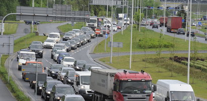 Północ Wrocławia utknęła w korku!