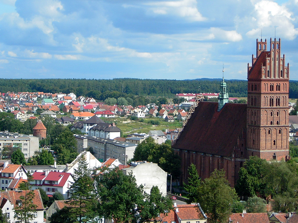 Widok na Dobre Miasto