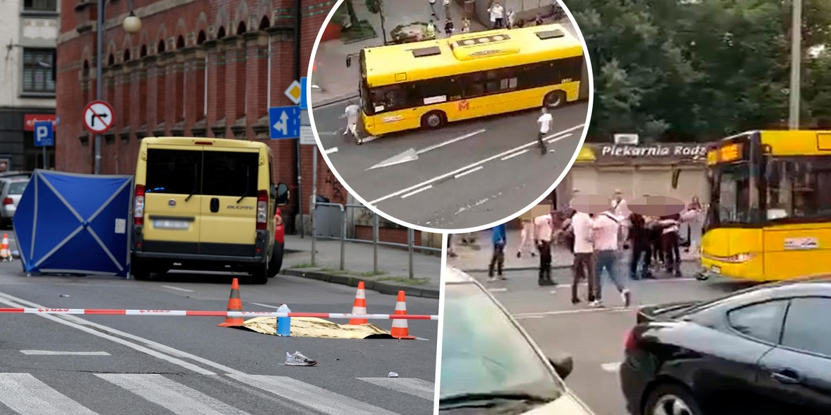 Śmierć 19-latki pod kołami autobusu w Katowicach.