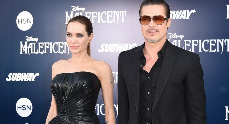 Brangelina at the Premiere of Malefecent