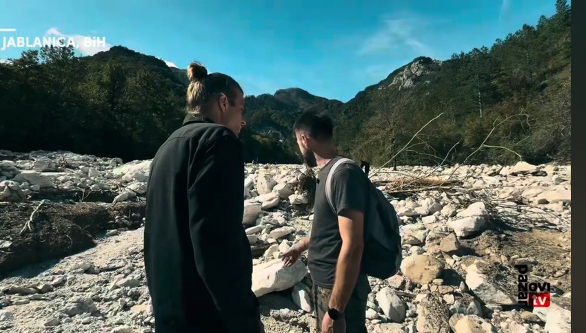 mesto na kojem je pronađeno telo Ernada Begovića