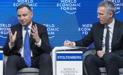 Prezydent Duda w Davos: Naszym celem jest wzmocnienie NATO jako sojuszu