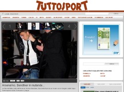 Piłkarz Arsenalu przyłapany bez spodni