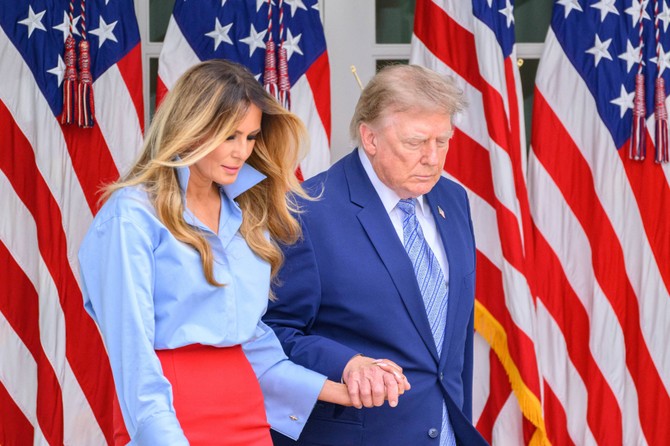 Melanija i Donald Tramp zajedno u javnosti posle više od mesec dana