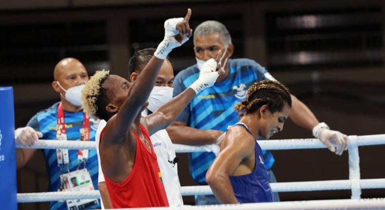 Tokyo 2020: Boxer Samuel Takyi qualifies for quarterfinals after beating Ecuadorian opponent