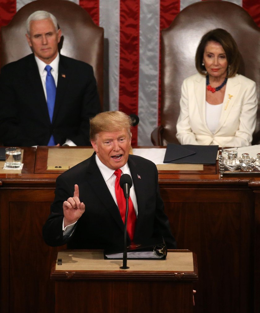 Donald Trump wygłosił przemówienie